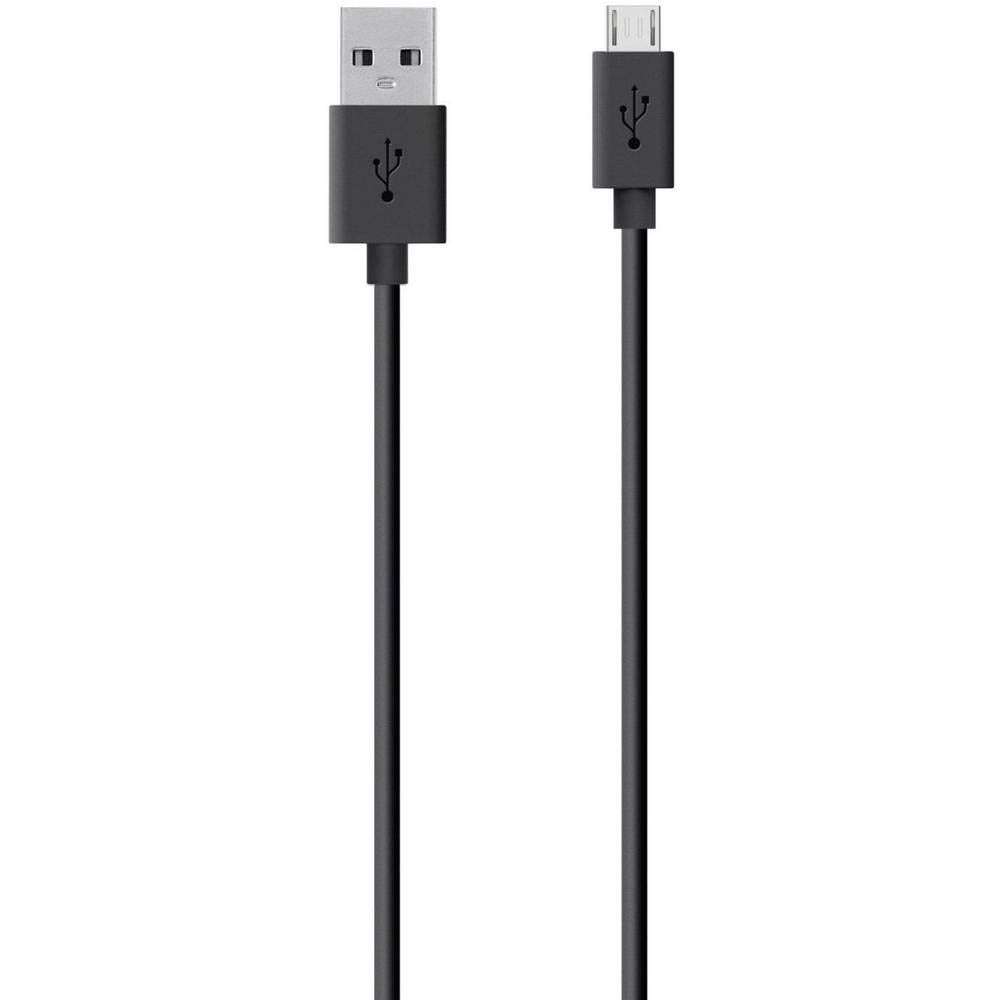 Belkin MixIt Colour Range Micro USB Cable for Smartphones and Tablets, 2 m, Black