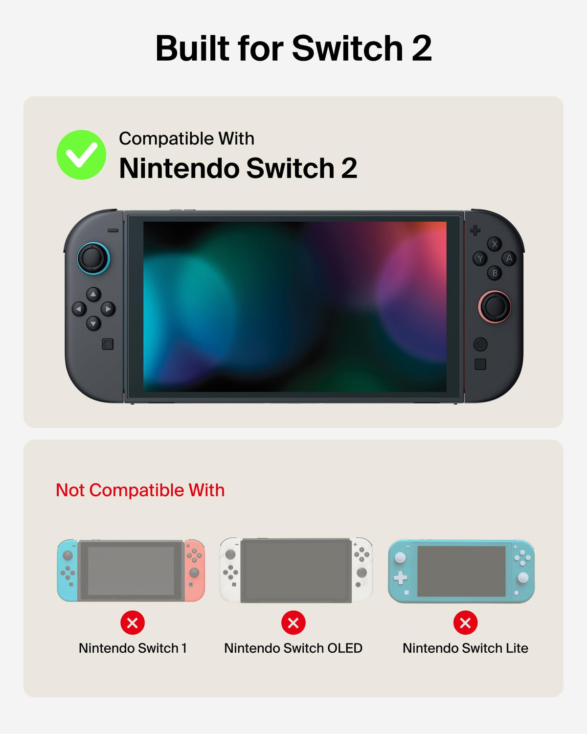 Belkin Gaming Nintendo Switch 2 Case Travel Bag with AirTag Holder - Green