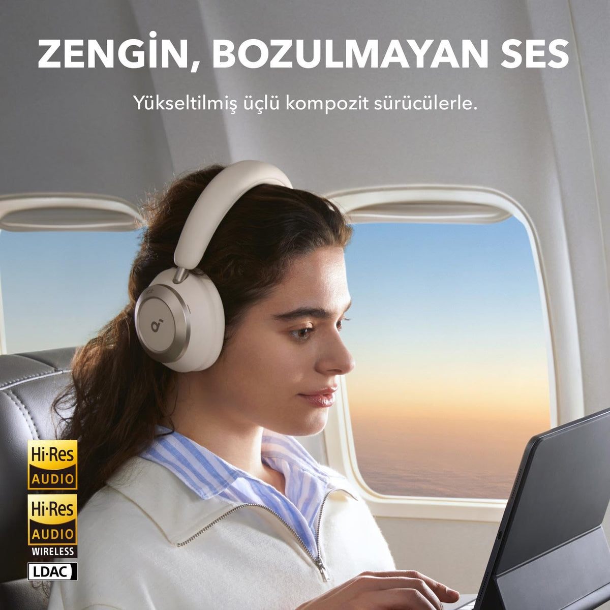 Soundcore Space One Pro Wireless Headset One Size