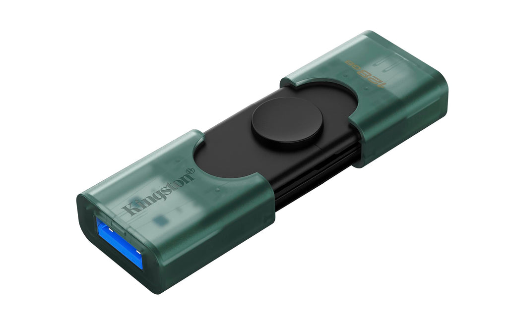 Kingston DataTraveler Duo USB Flash Drive 128GB USB-A + C 3.2 DuoG2 - DTDEG2/128GB