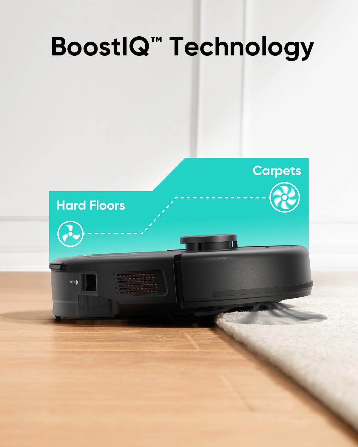 eufy Robot Vacuum Cleaner, L60, Hybrid with Mop and Self-Empty Station