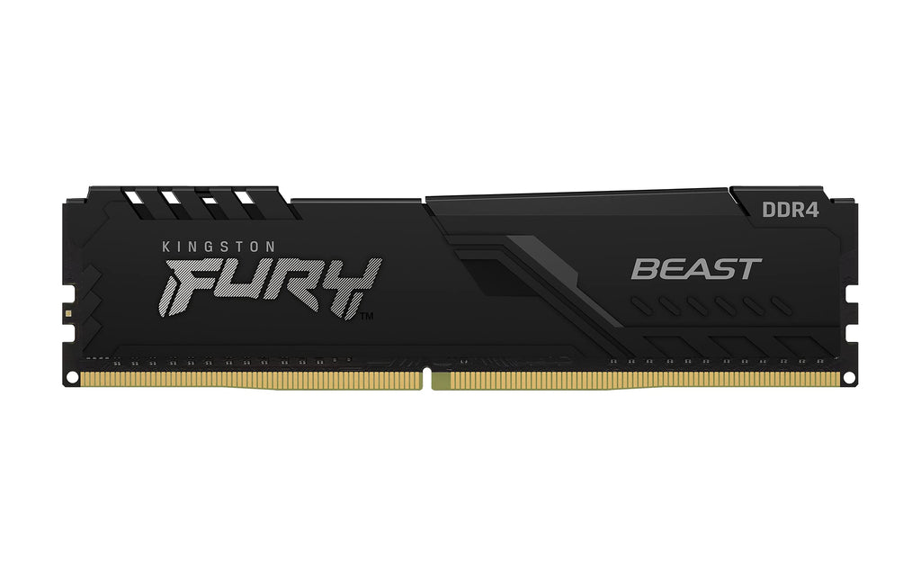 Kingston FURY Beast 16GB (2x8GB) 3200MHz DDR4 CL16 Desktop Memory Kit of 2 KF432C16BBK2/16