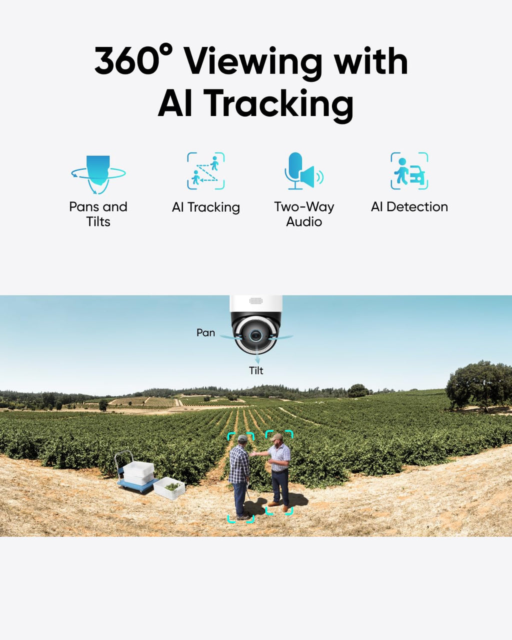 eufy Security 4G LTE Cam S330, 4K Cellular Solar Security Cameras Outdoor