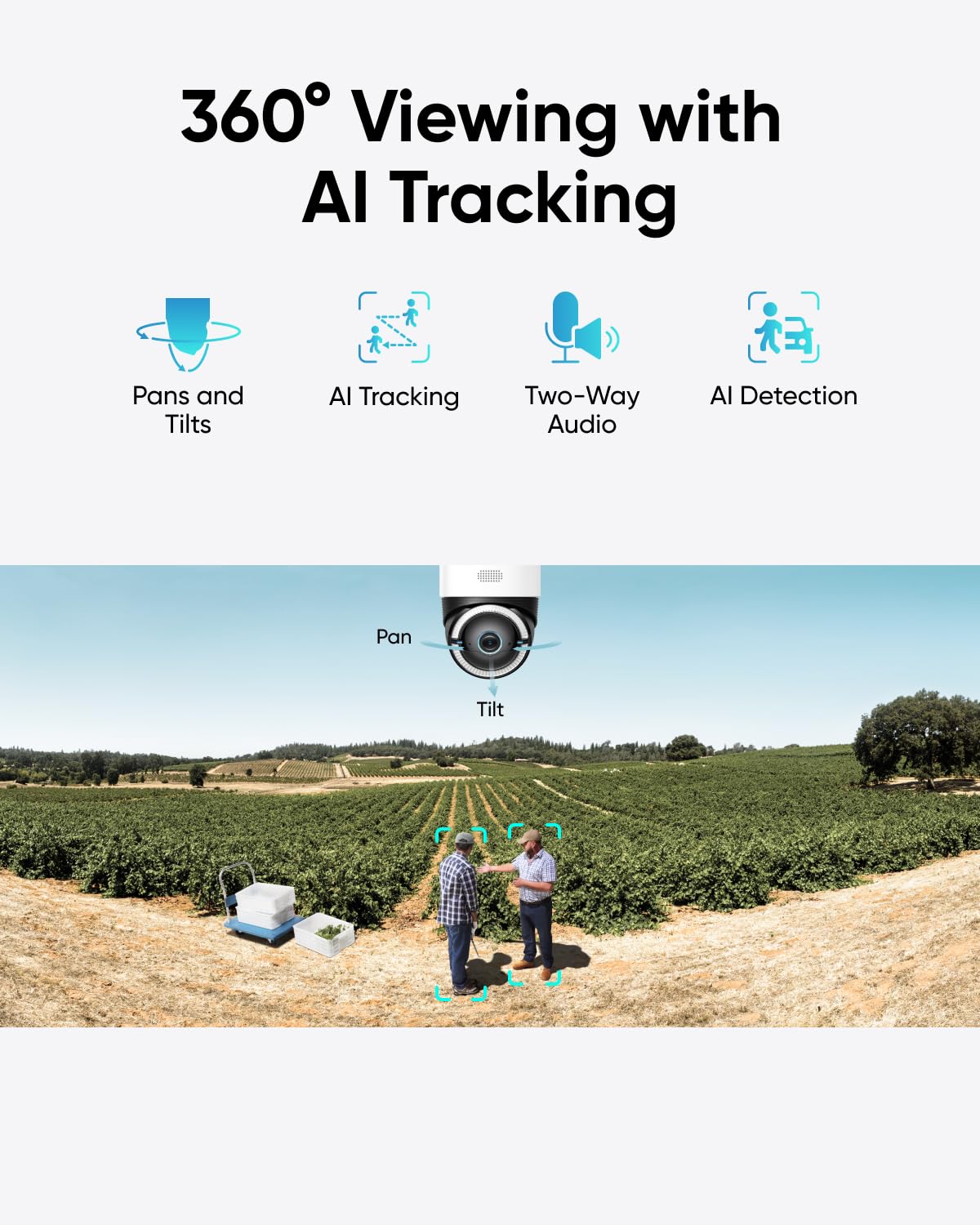 eufy Security 4G LTE Cam S330, 4K Cellular Solar Security Cameras Outdoor