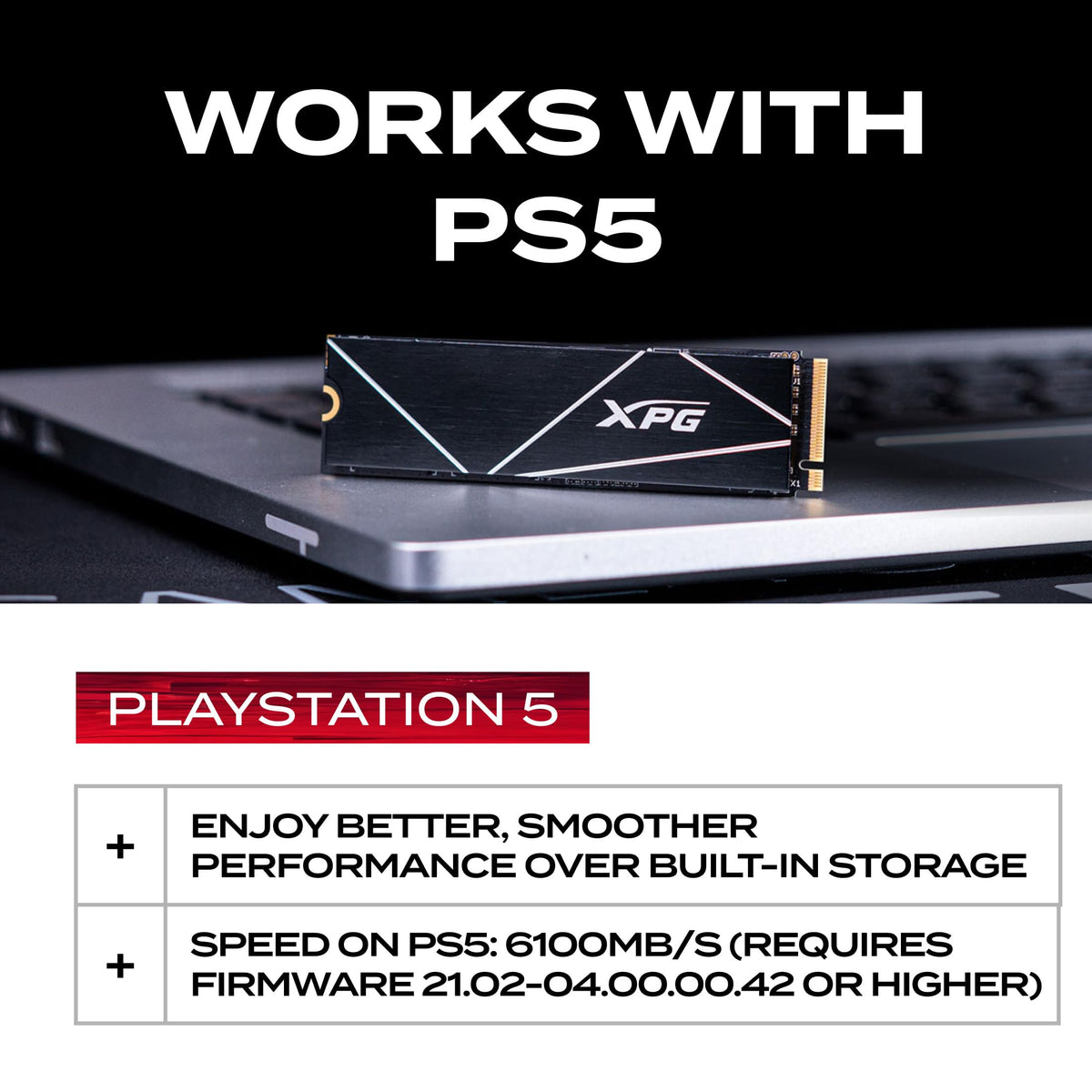 XPG GAMMIX S70 Blade, PCIe Gen4 Solid State Drive, 4TB