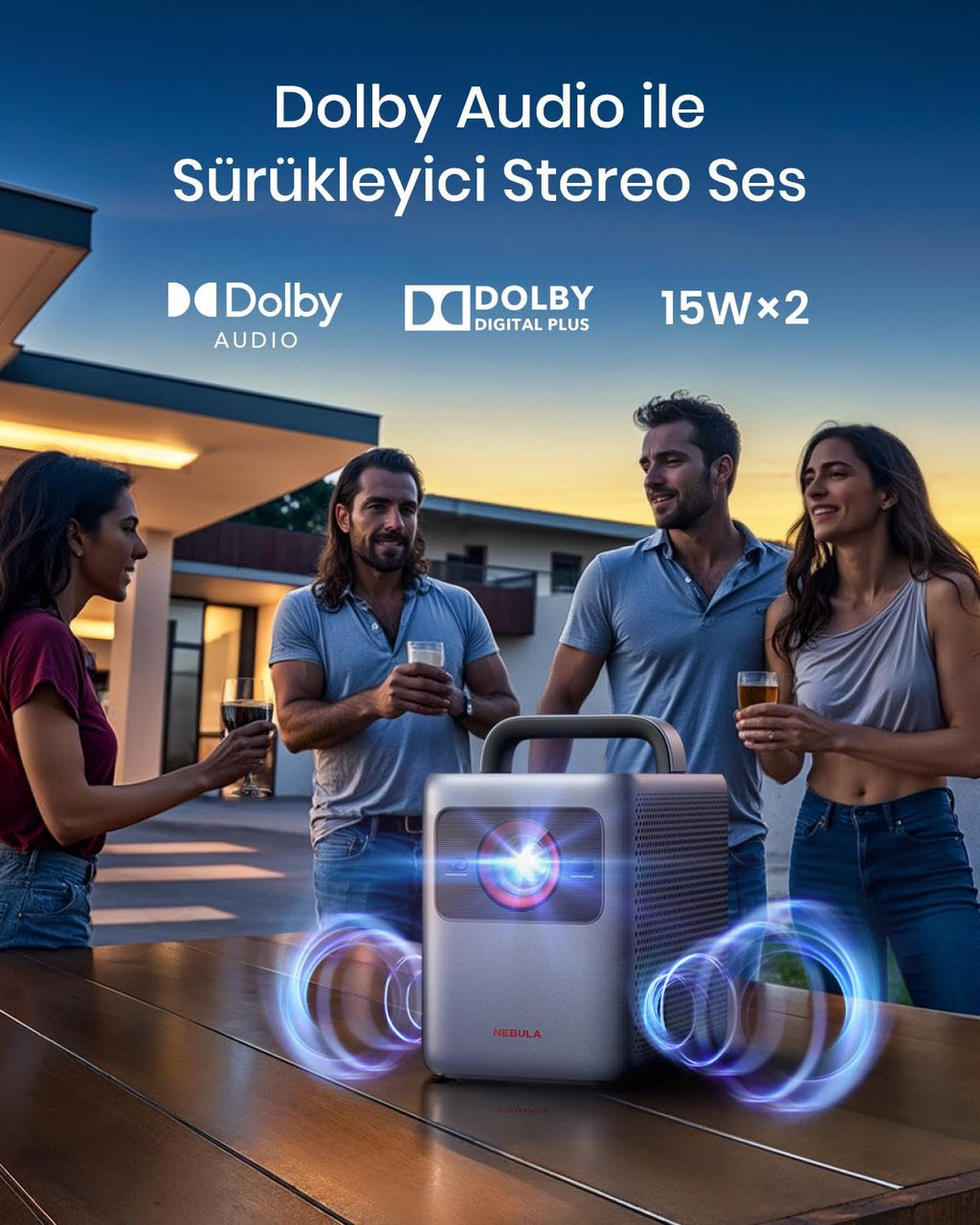 ANKER Nebula Cosmos Laser 4K SE Black