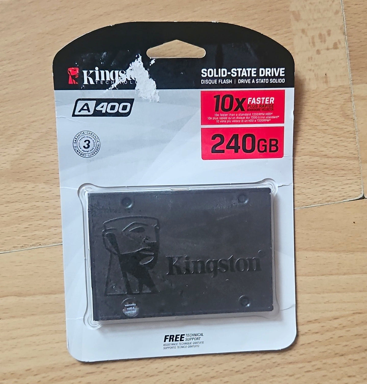 Kingston A400 240GB 2.5" SATA III Internal SSD SA400S37/240G