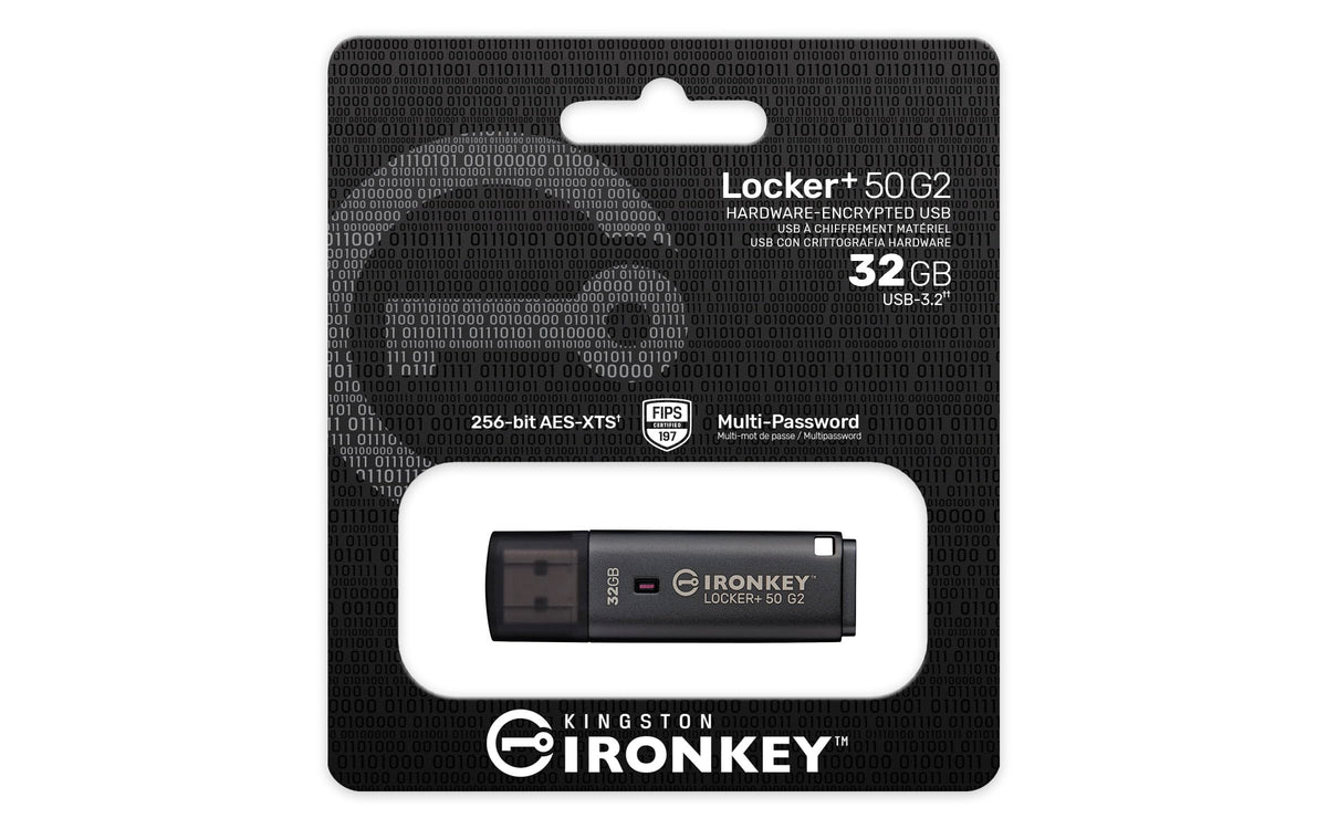 Stick Kingston IronKey Locker 50 G2 32GB Secure
