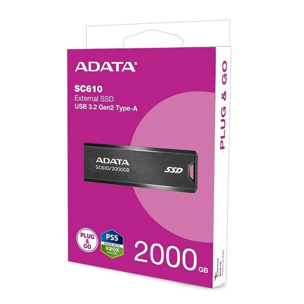 ADATA External Hard Drive SC610 2 TB SSD 2.5"
