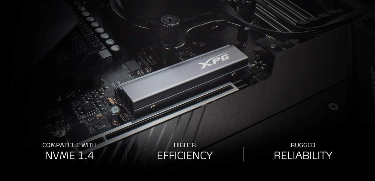A-Data XPG GAMMIX S70 2 TB SSD Grey PCIe 4.0 x4 M.2 2280