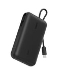 Belkin UltraCharge 10000mAh Power Bank with USB-C Cable and Display - Black