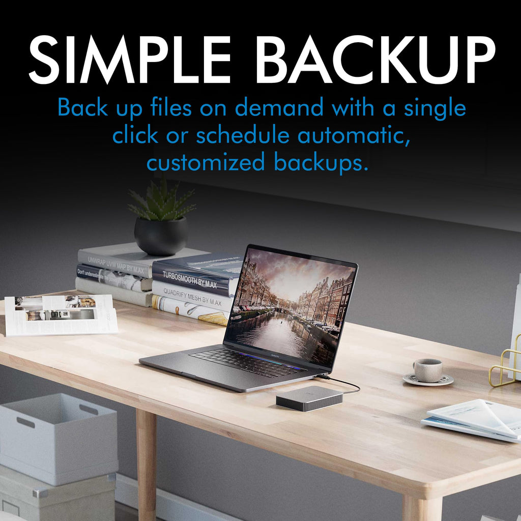 LaCie Mobile Drive Secure 4TB, Portable External Hard Drive 2.5", PC Mac iPad & iPhone, Data Rescue Service (STLR4000400)