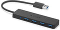 Anker ANK-HUB-A7516 USB Hub, 4 Ports, USB 3.0, Ultra Slim