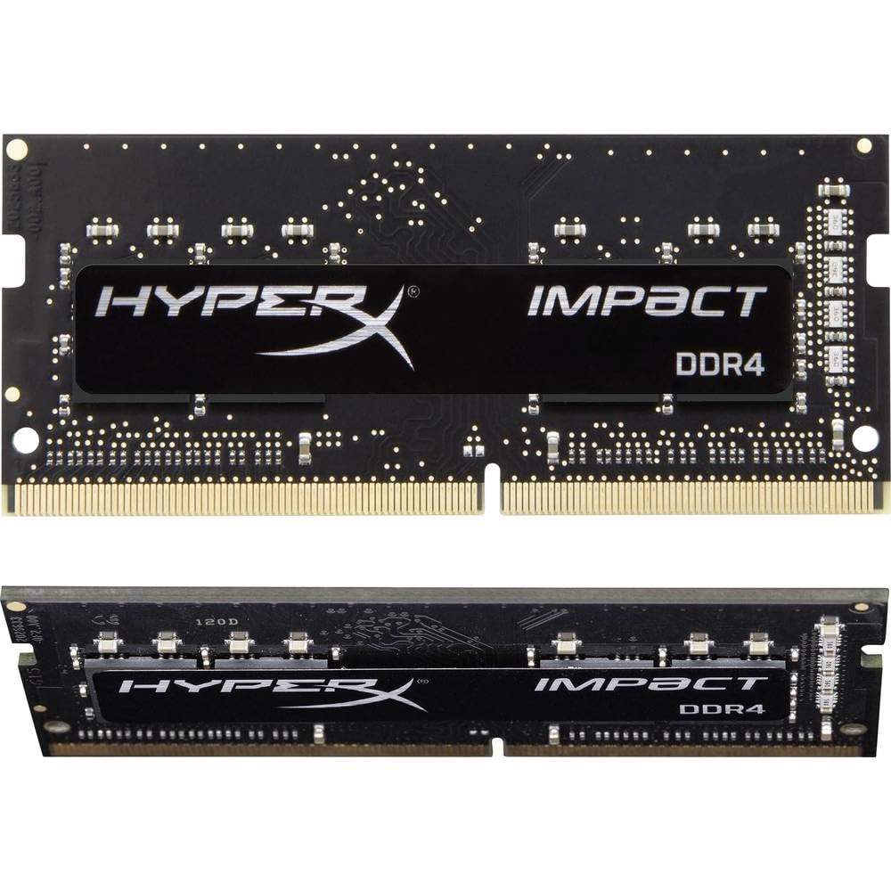 Kingston FURY Impact 32 GB (2 x 16 GB) 3200MHz DDR4 CL20 Laptop Memory Kit of 2 KF432S20IBK2/32