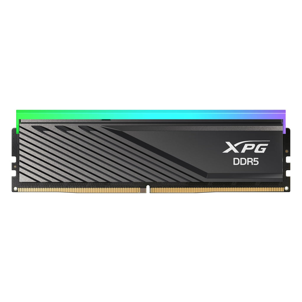 XPG Lancer Blade RBG DDR5 6000MHz CL30 32GB (2x16GB) PC5-48000 RAM 288-Pins UDIMM Desktop Memory Kit Black Heatsink(AX5U6000C3016G-DTLABRBK)