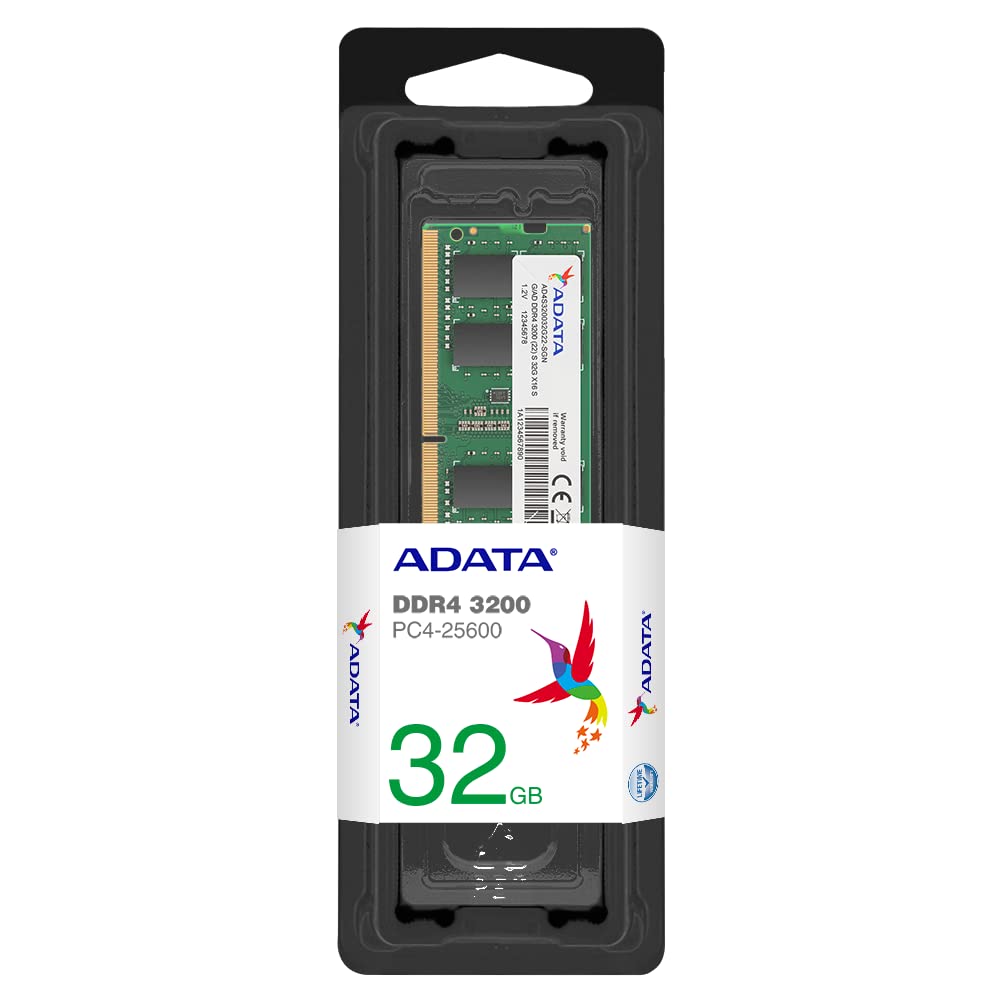 ADATA AD4S320032G22-SGN Memory Module 32 GB 1 x 32 GB DDR4 3200 MHz