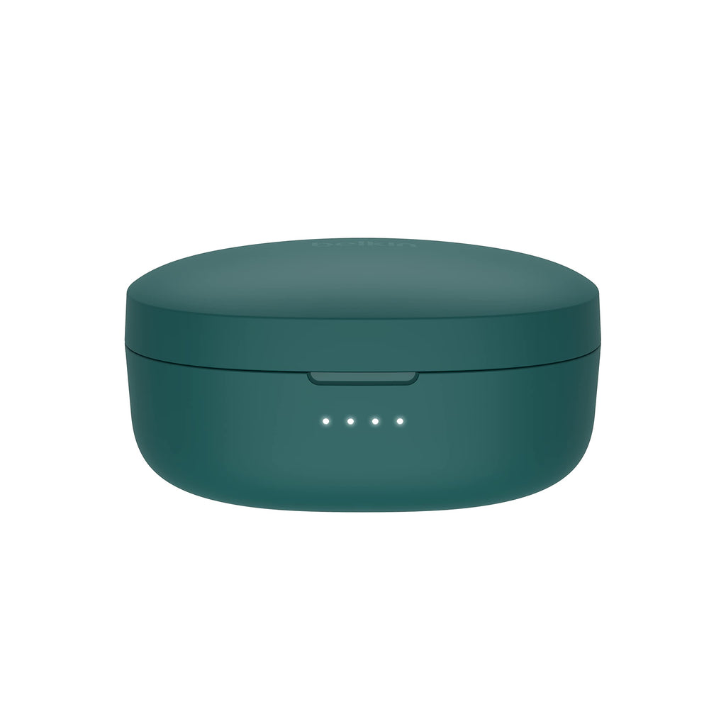 Belkin SoundForm Bolt True Wireless Earbuds, Wireless earphones with up to 28H of battery life and Mono Mode, IPX4 sweat and water resistance, Bluetooth headphones with mic for iPhone, Galaxy and more