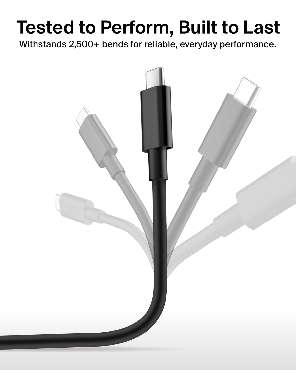 Belkin USB Type C to HDMI 2.1 Cable, 6.6FT/2M Cable with 8K@60Hz, 4K@144Hz, HDR, HBR3, DSC, HDCP 2.2, Compatible with Chromebook, Macbook, iPad Pro and other USB C Devices