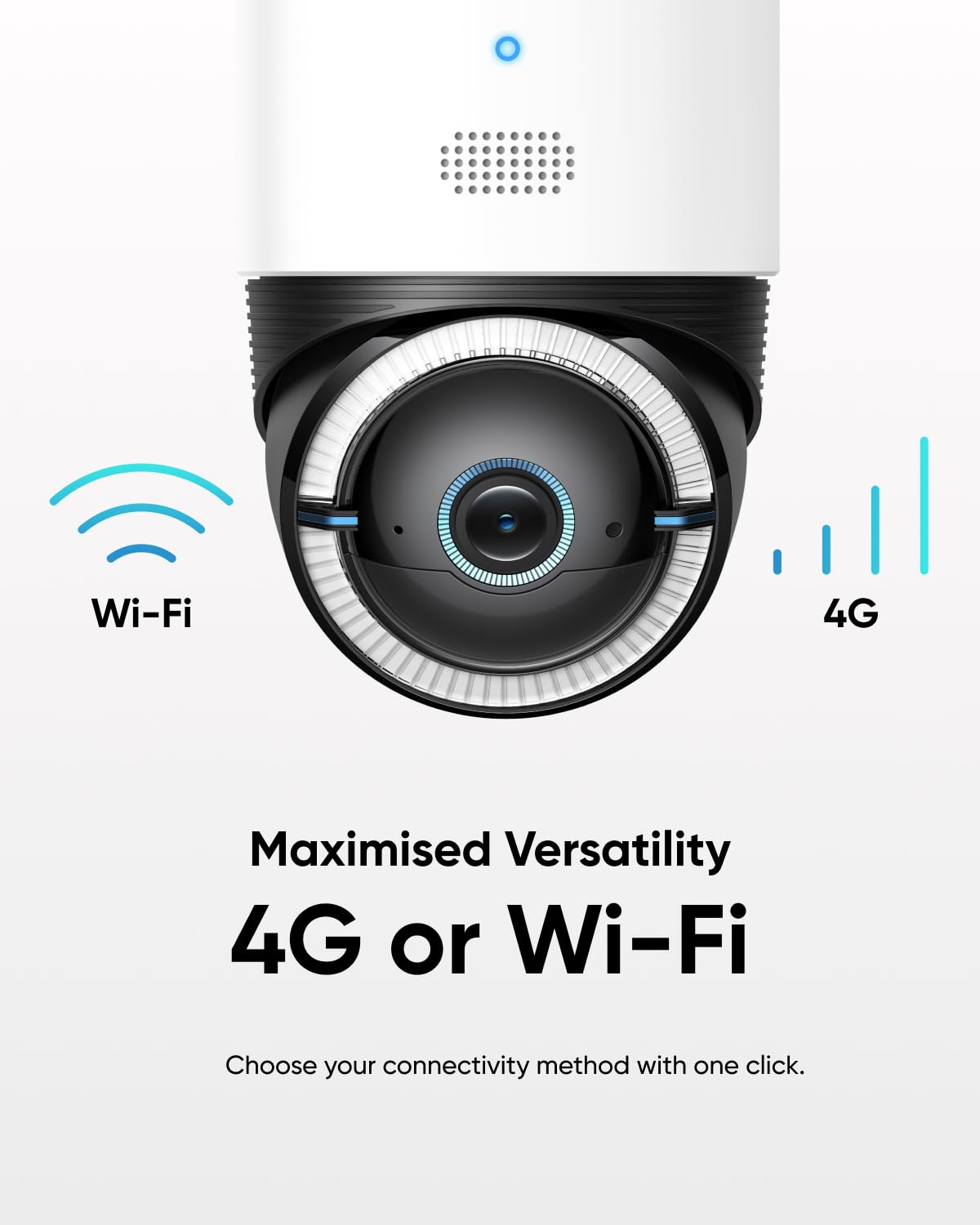 eufy Security 4G LTE Cam S330, 4K Cellular Solar Security Cameras Outdoor