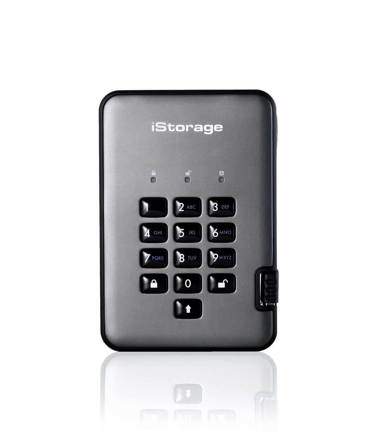 iStorage diskAshur PRO2 external hard drive 5400 RPM 2.5" USB Type-A 3.2 Gen 1 (3.1 Gen 1) Black