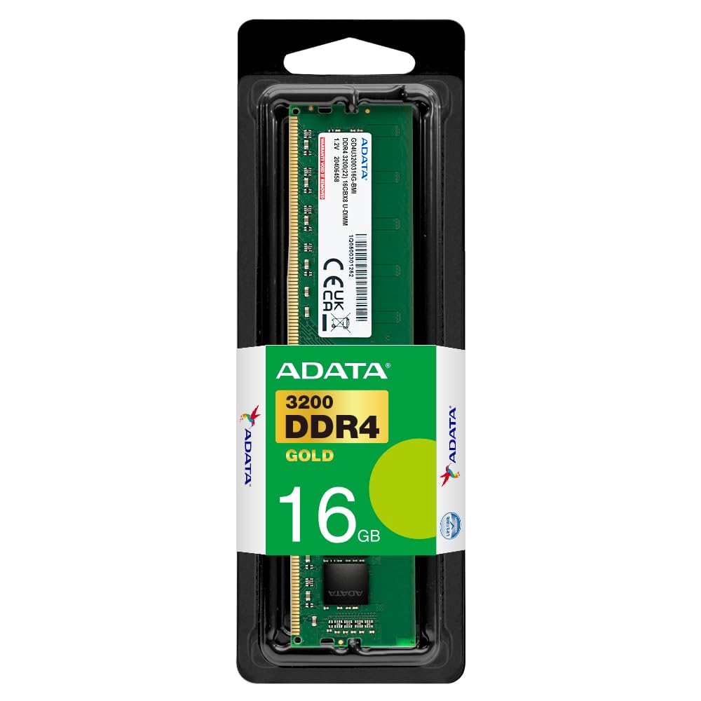 ADATA Premier 16GB, DDR4, 3200MHz (PC4-25600), CL22, Desktop Memory