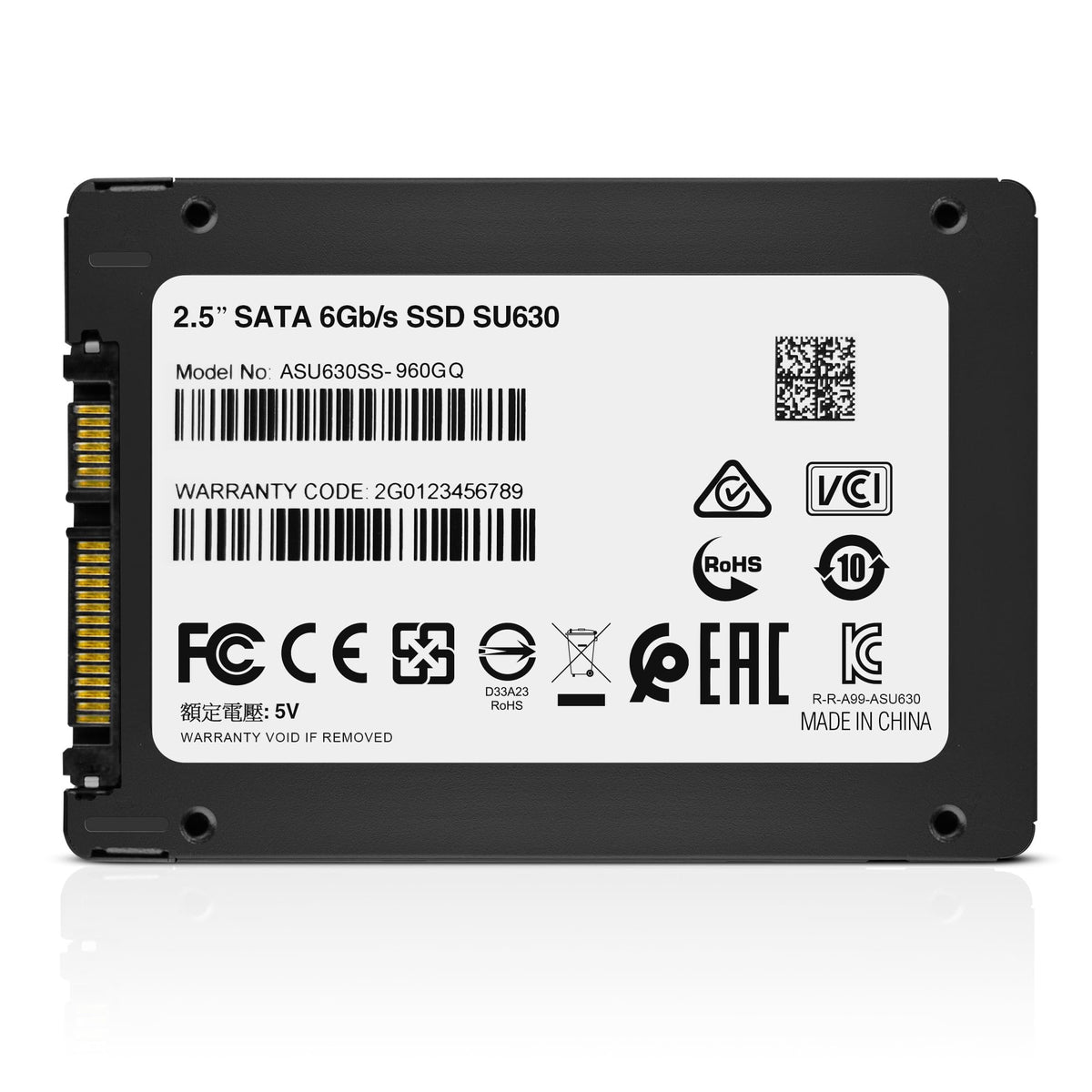 ADATA Ultimate SU630 960GB Solid State Drive, Black