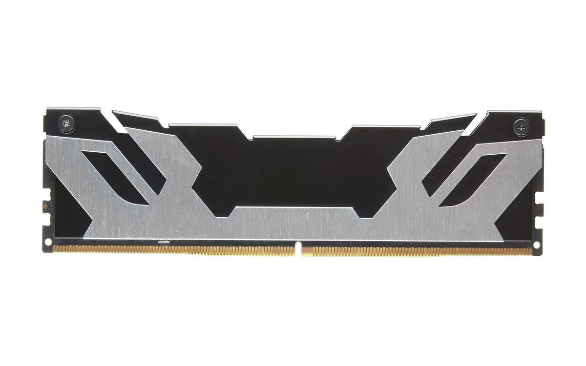 Kingston Fury Renegade DDR5 Silver/Black XMP 32GB 6400MT/s CL32 DIMM Desktop Gaming Memory (Kit of 2) - KF564C32RSK2-32