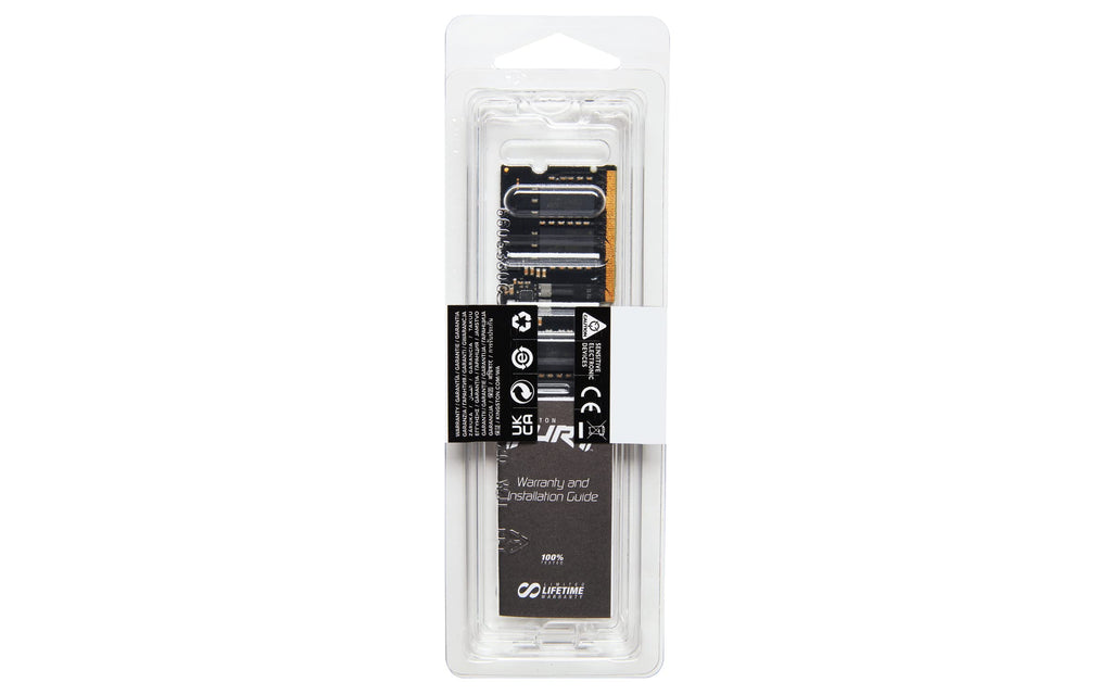 Kingston FURY Impact PnP 32GB 5600MT/s DDR5 CL40 SODIMM Notebook Gaming Memory Single Module - KF556S40IB-32