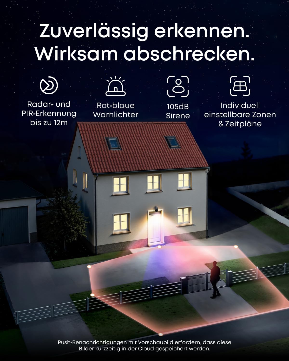 eufy Security eufyCam S4 Wireless Solar Outdoor Surveillance Camera, 3-Lens Bullet PTZ Camera, 4K UHD, 360° Multi-Camera Car Tracking, 8× Hybrid Zoom, Colour Night Vision, Compatible with HomeBase