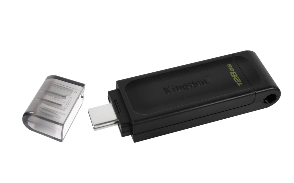 Kingston DataTraveler 70 - DT70/128GB USB-C Flash Drive Black
