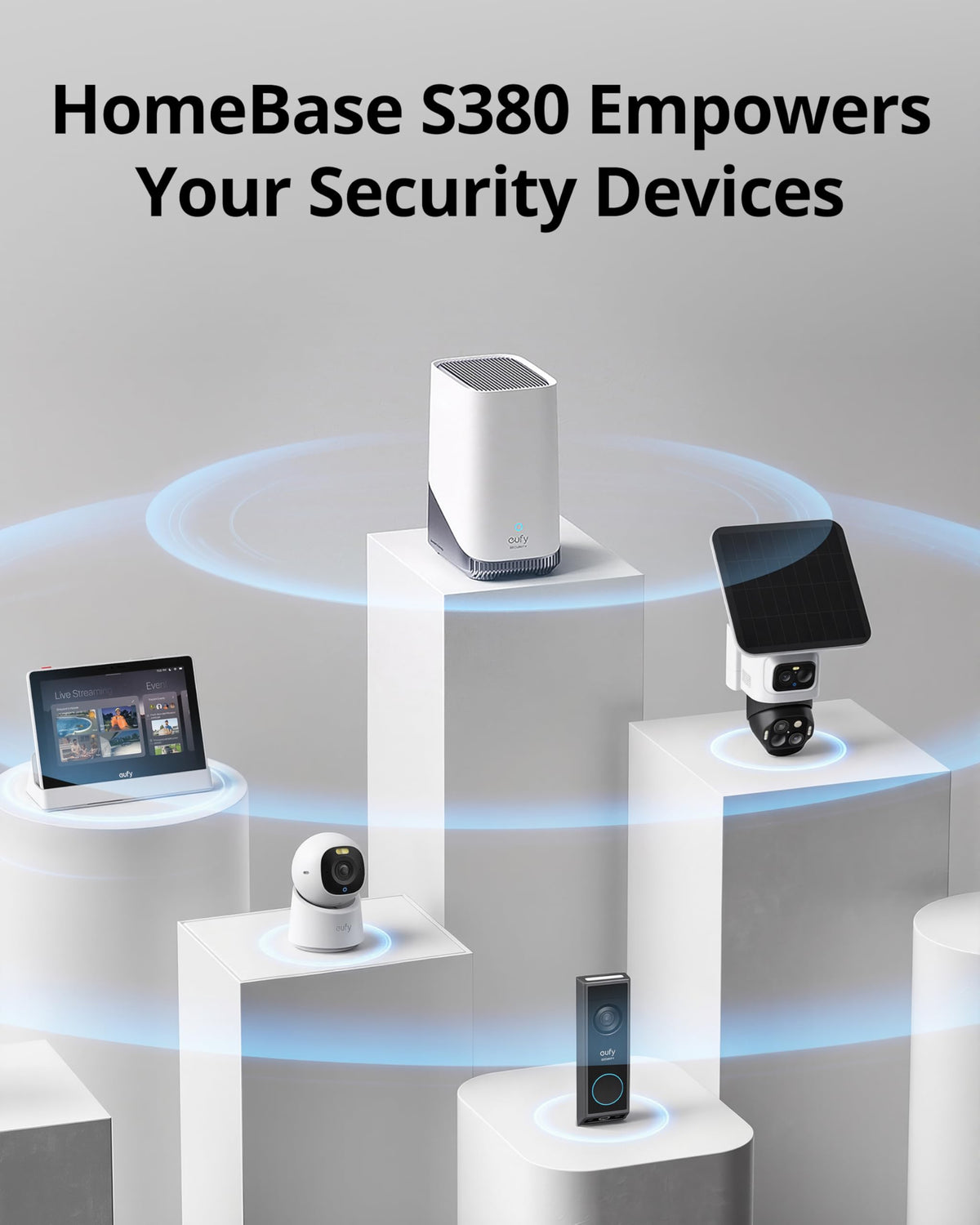 eufy Security S380 HomeBase (HomeBase 3),Smart Hub for eufy Devices