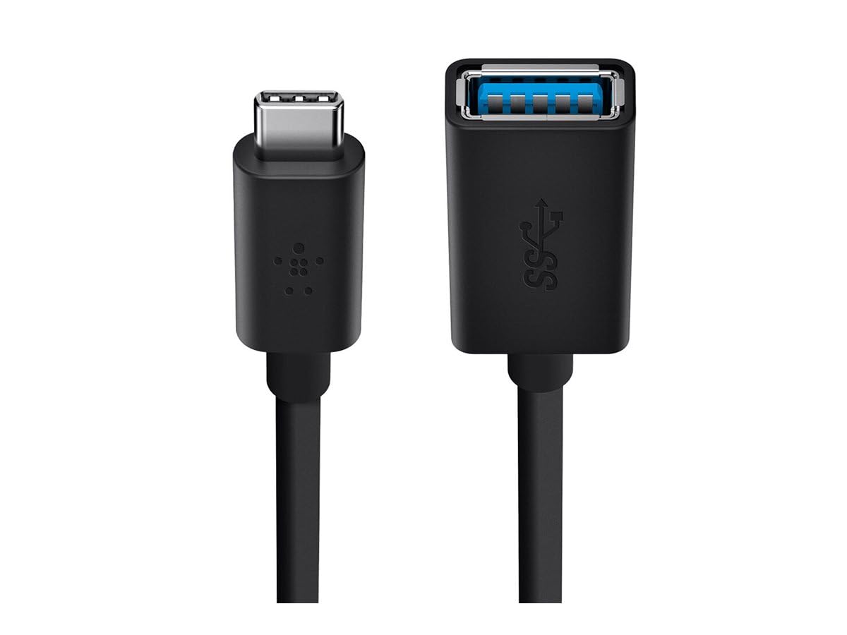 Belkin F2CU036btBLK USB cable USB 3.2 Gen 1 (3.1 Gen 1) USB C USB A Black