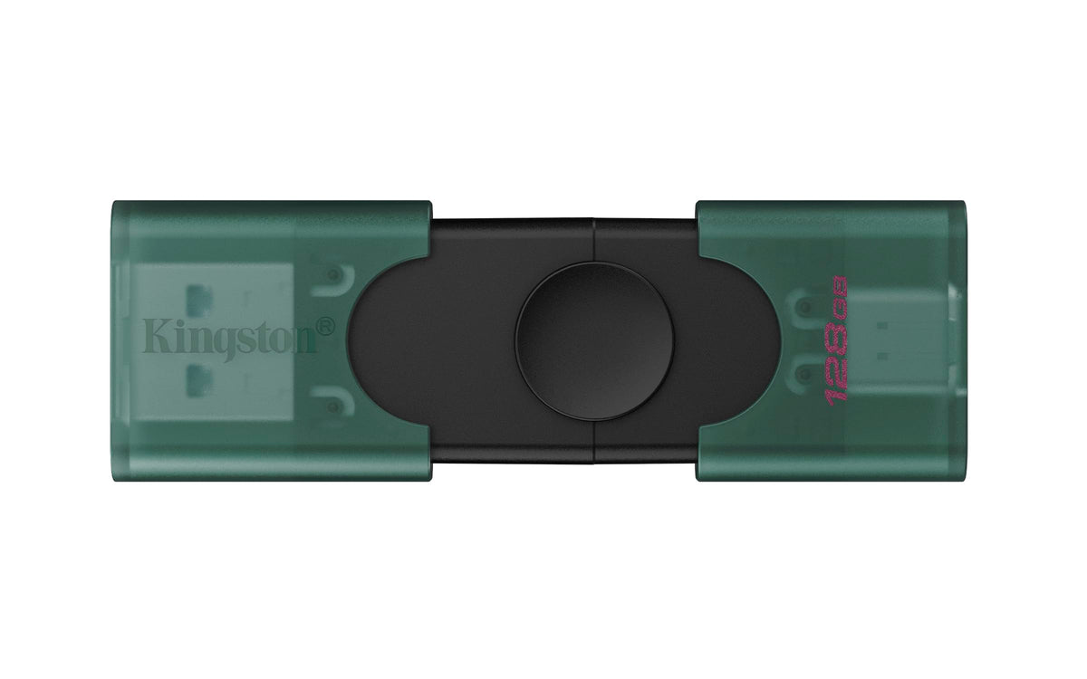 Kingston DataTraveler Duo USB Flash Drive 128GB USB-A + C 3.2 DuoG2 - DTDEG2/128GB