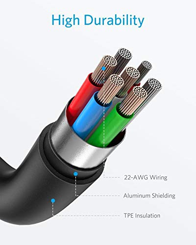Anker Powerline Select Plus 0.9M Black Usb A To Lightning Cable Apple Mfi Certif