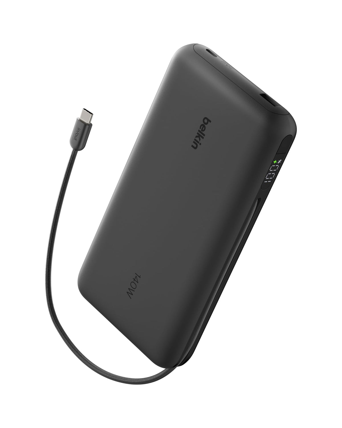 Belkin UltraCharge Pro 25000mAh Power Bank Fast Charging for Laptop - Black