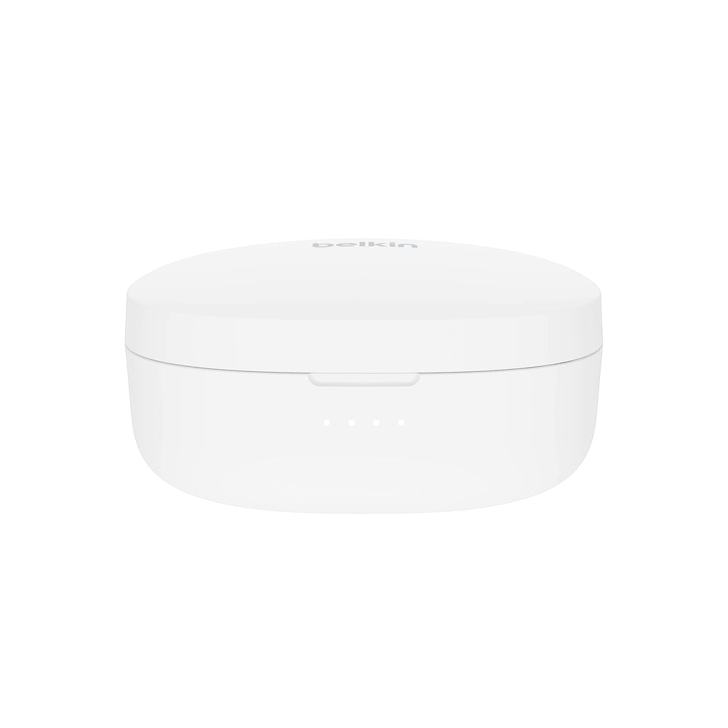 Belkin SoundForm Bolt True Wireless Earbuds, Wireless earphones with up to 28H of battery life and Mono Mode, IPX4 sweat and water resistance, Bluetooth headphones with mic for iPhone, Galaxy and more
