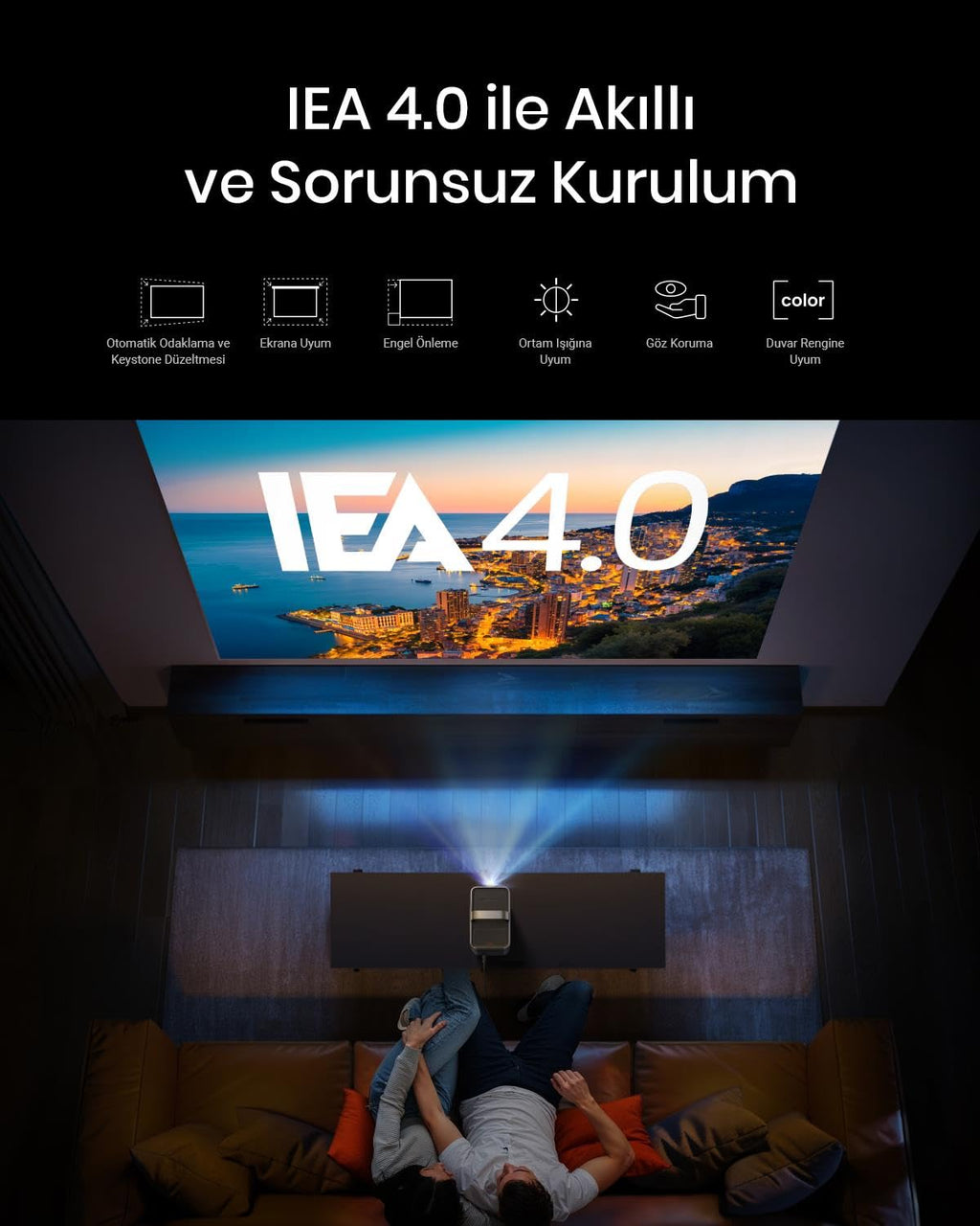 ANKER Nebula Cosmos Laser 4K SE Black