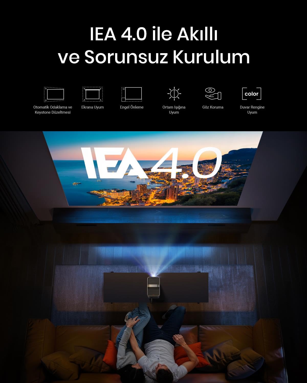 ANKER Nebula Cosmos Laser 4K SE Black