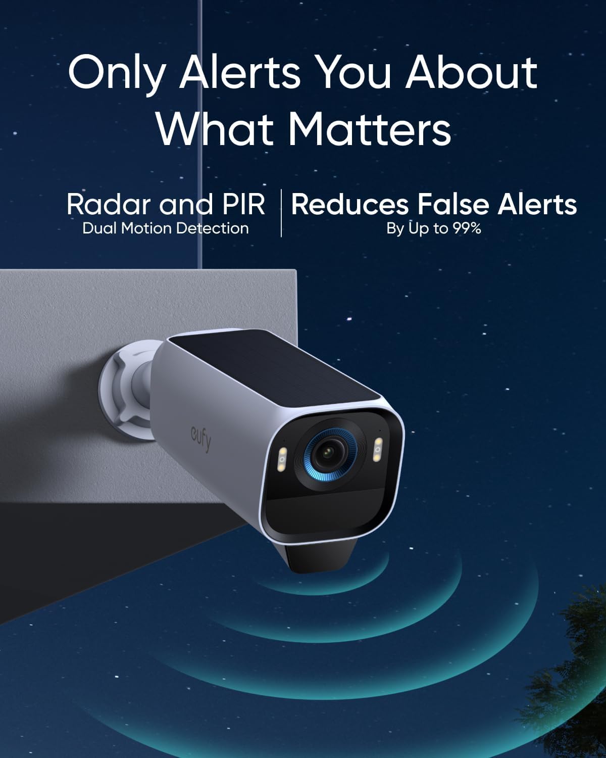 eufy Security eufyCam S3 Pro Solar Security Camera Outdoor (2-Cam kit)