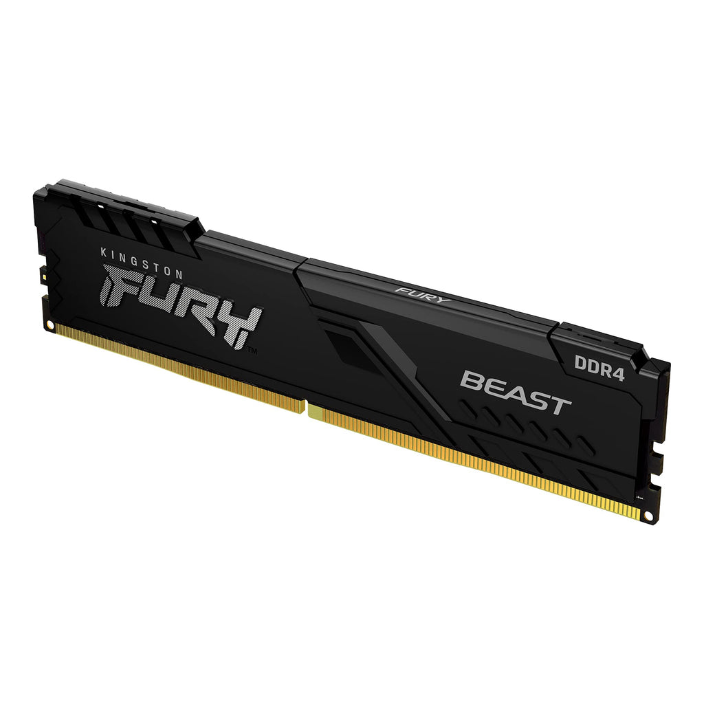 Kingston FURY Beast 16GB (2x8GB) 3200MHz DDR4 CL16 Desktop Memory Kit of 2 KF432C16BBK2/16