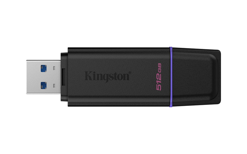 Kingston Datatraveler 512gb Tragbarer USB 3.2 Gen 1 Exodia Schwarz + Purple, 512 Gb, USB TyP-A, 3.2 Gen 1 (3.1 Gen 1), Kappe, 9.36 G, Schwarz, Purple