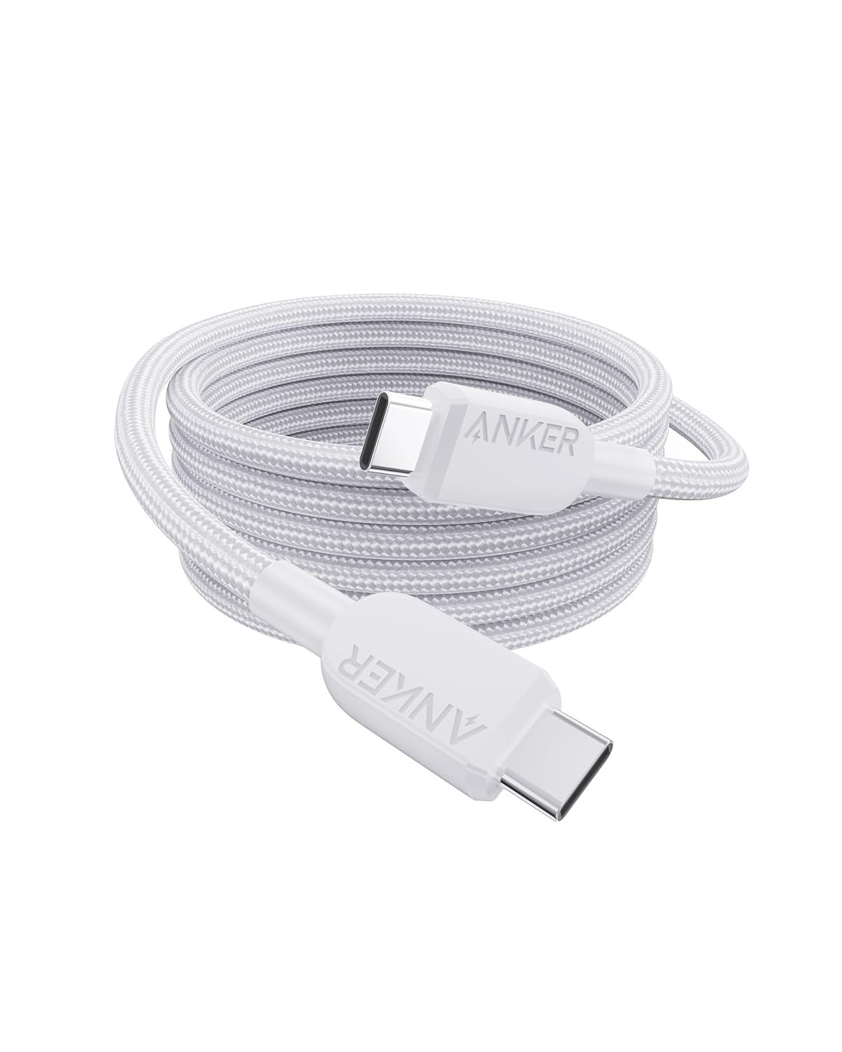 Anker Zolo USB C to USB C Cable, Braided and Dirt-Free Type-C Fast Charging Cabl