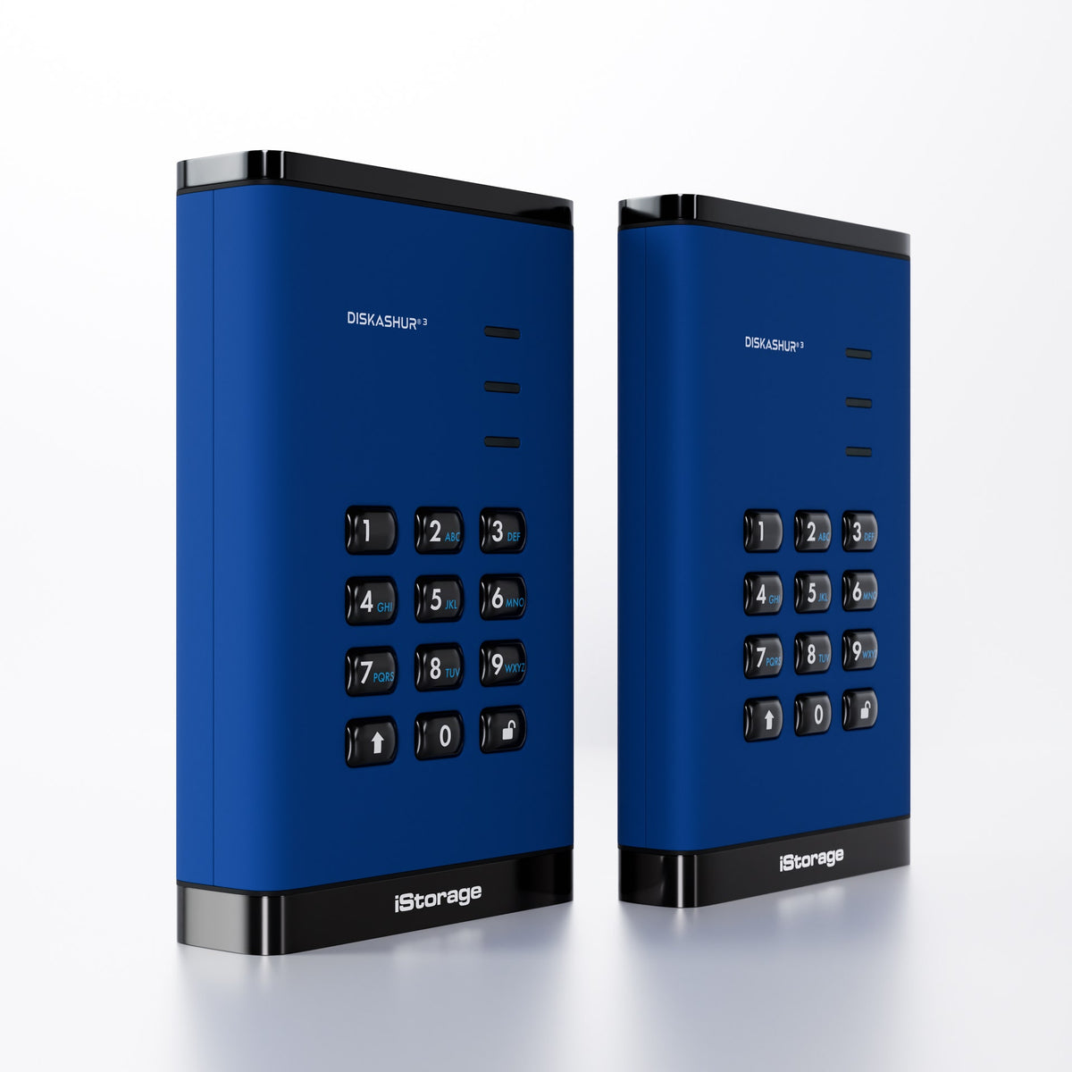 iStorage diskAshur3 SSD  512GB - Blue