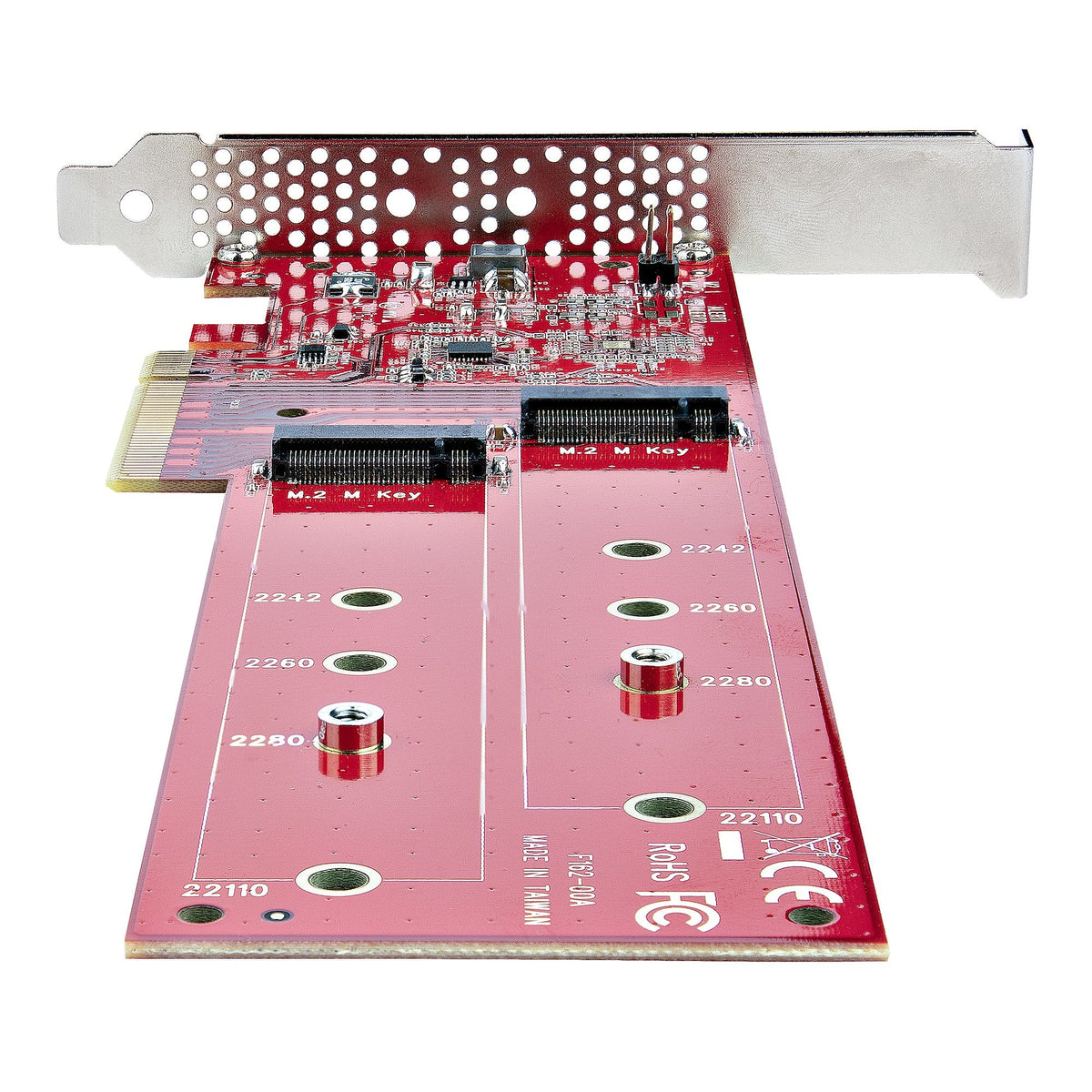 StarTech.com DUAL-M2-PCIE-CARD-B interface cards/adapter Internal
