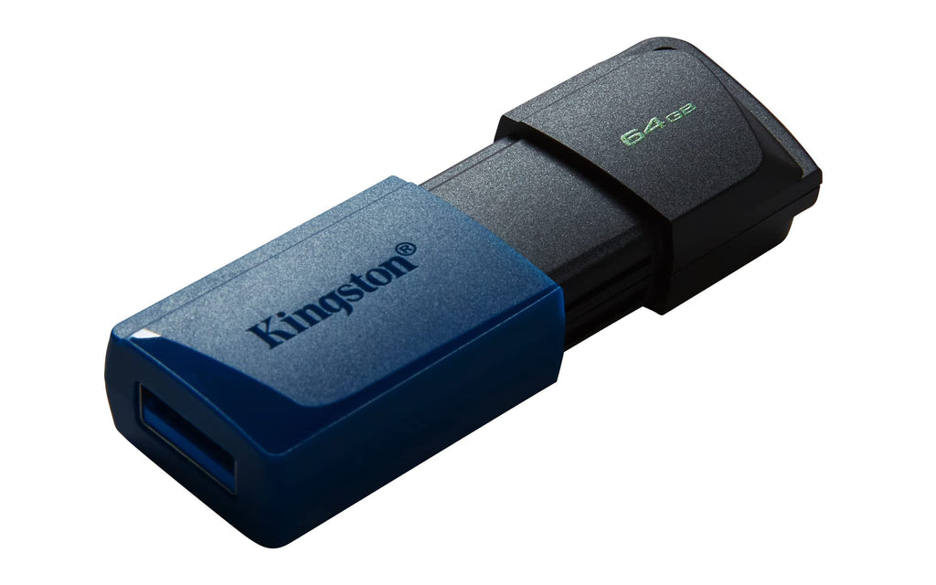 Kingston DataTraveler Exodia M USB 3.2 Gen 1 DTXM/64GB - with Moving Cap (Black + Blue)