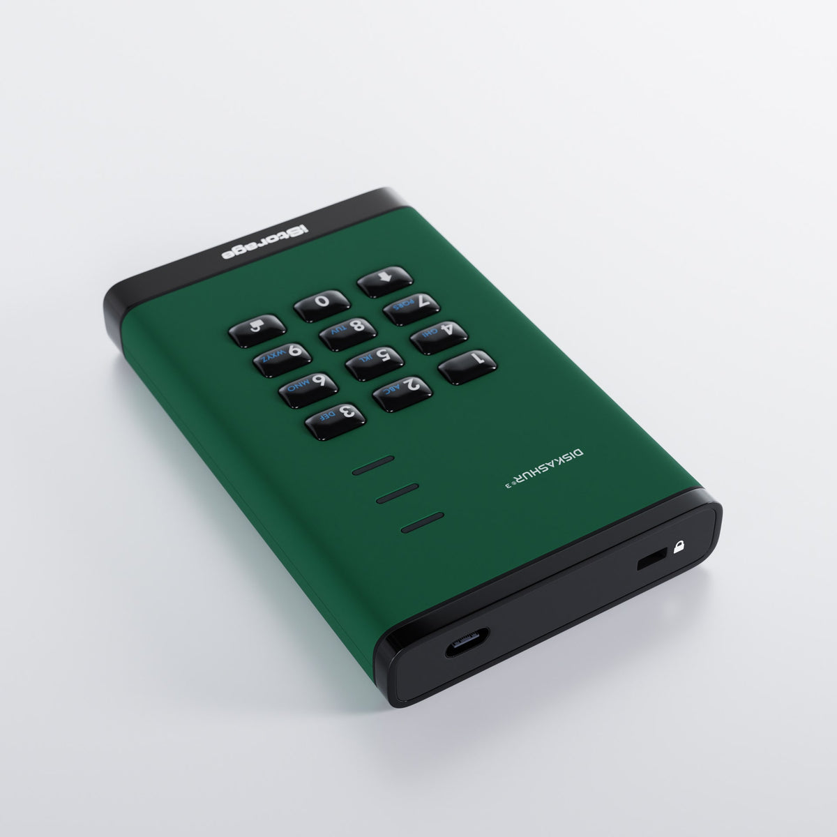 iStorage diskAshur3 SSD  2TB - Green