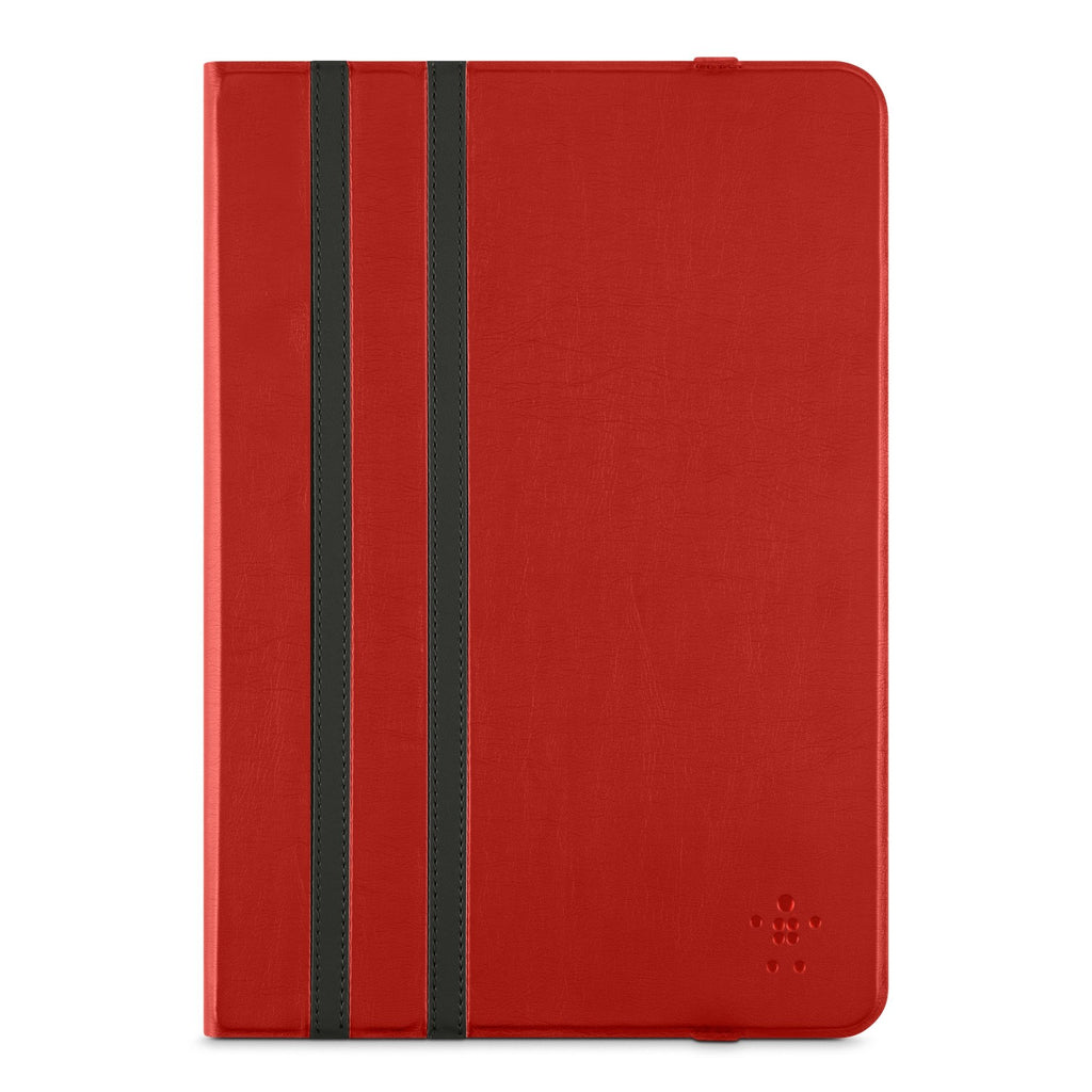 Belkin Twin Stripe Folio Case with Multiple Viewing Angles for iPad Air/iPad Air 2/iPad 2017 - Red
