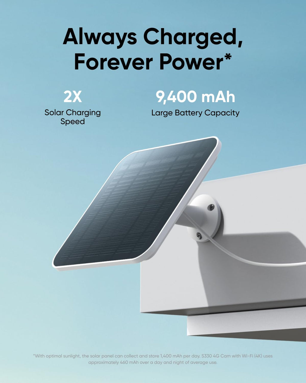 eufy Security 4G LTE Cam S330, 4K Cellular Solar Security Cameras Outdoor