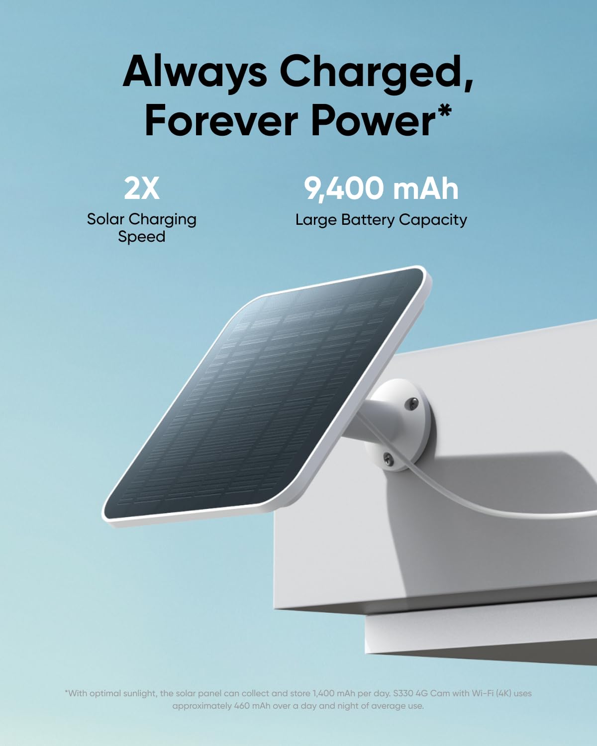 eufy Security 4G LTE Cam S330, 4K Cellular Solar Security Cameras Outdoor