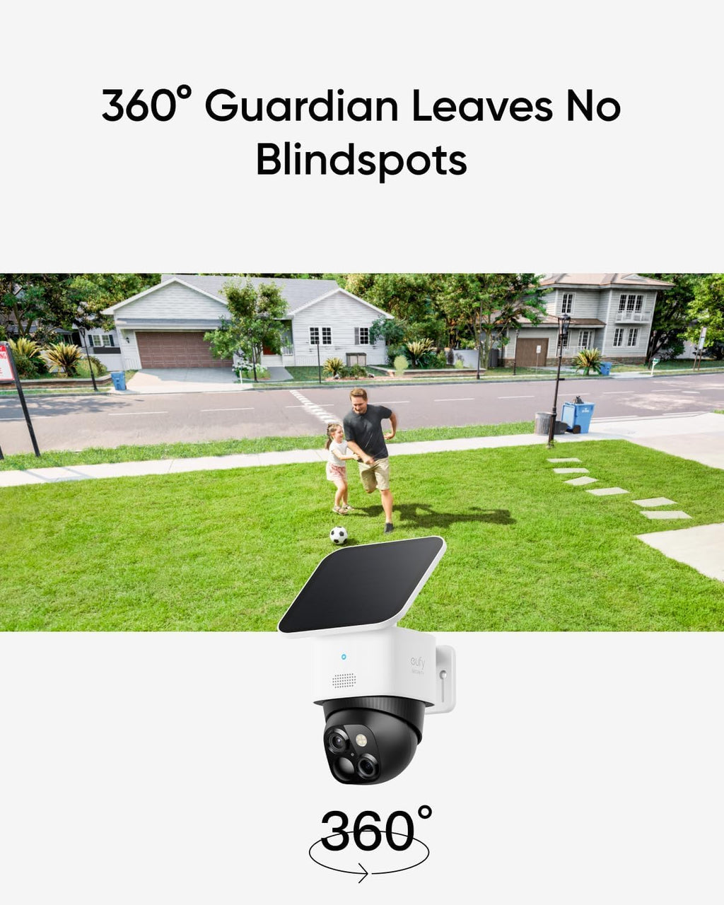 eufy Security 3K Dual Camera,Solocam S340,Security Camera Outdoor Wireless